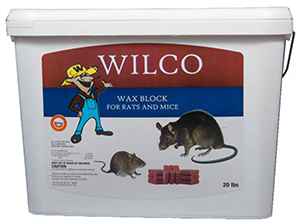 Wilco Rodenticide Wax Blocks (16 lb)